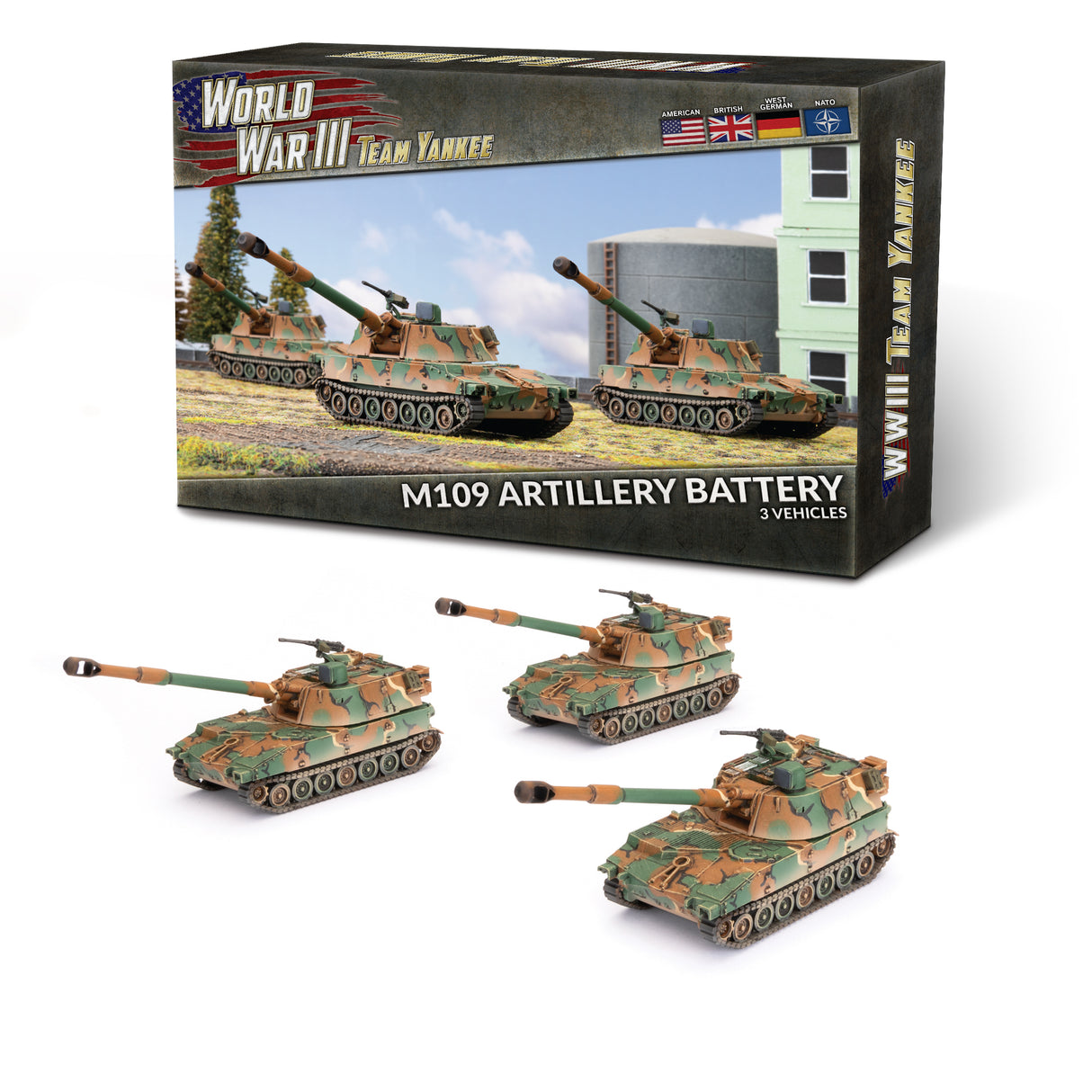 World War III - American: M109 Artillery Battery