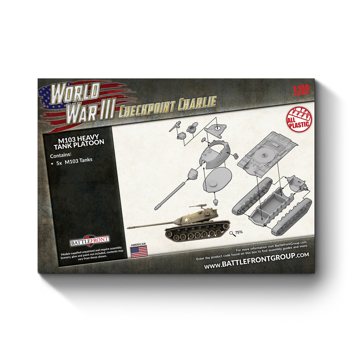 World War III - American: M103 Heavy Tank Platoon