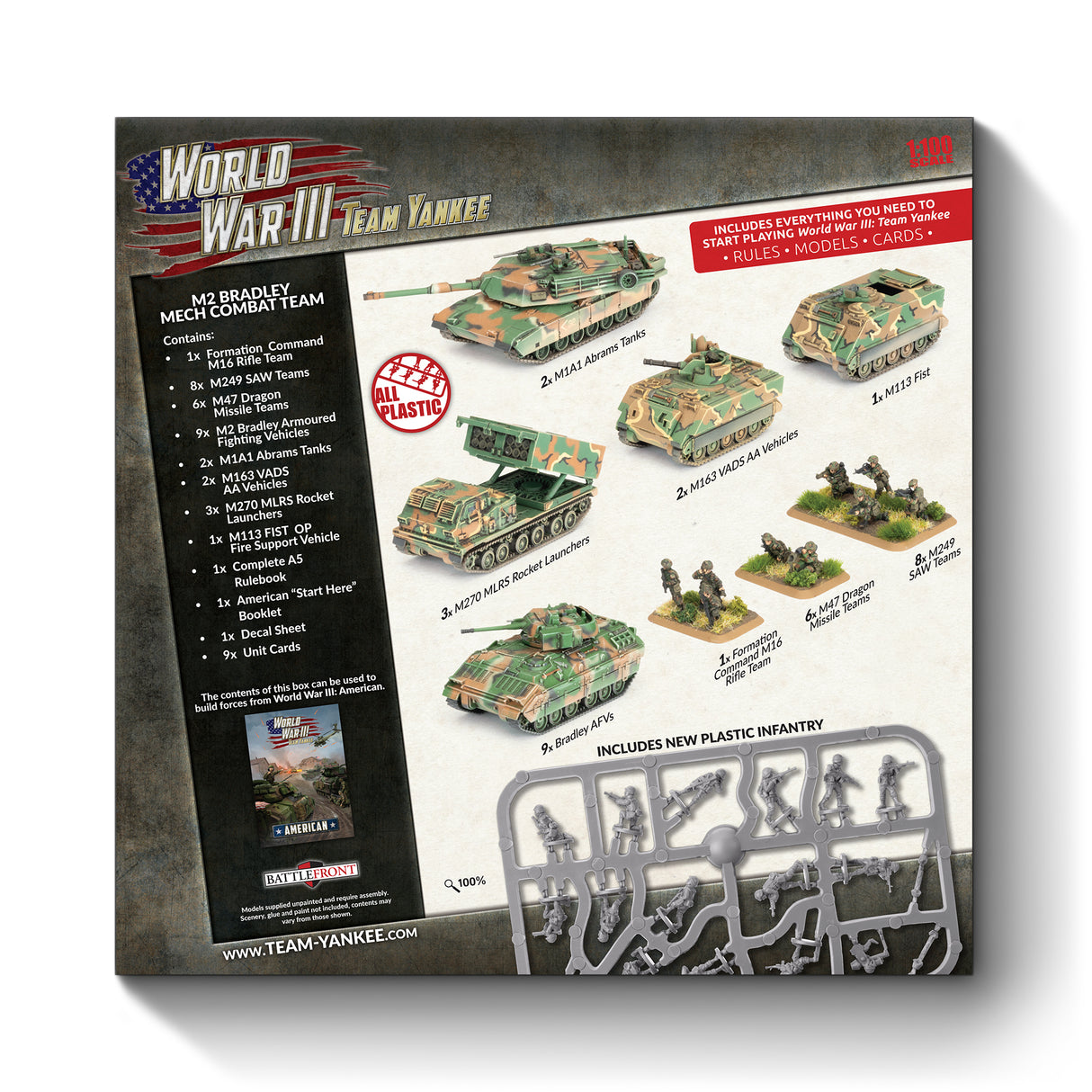 World War III - American Starter Force: M2 Bradley Mech Combat Team