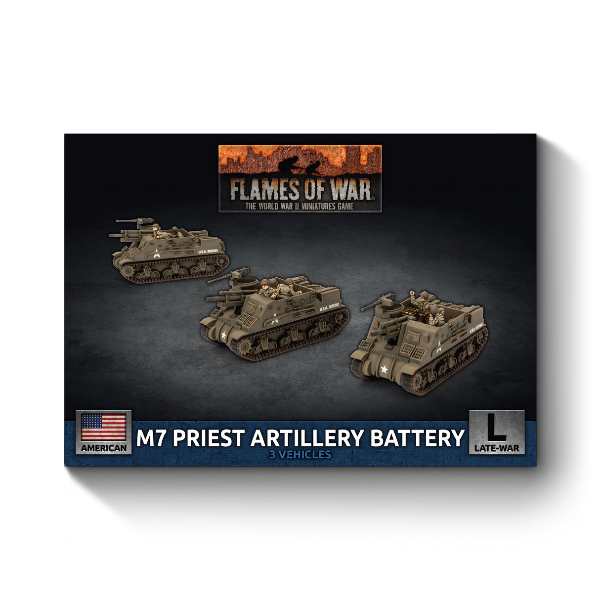 Flames Of War - American: M7 Priest Artillery Battery