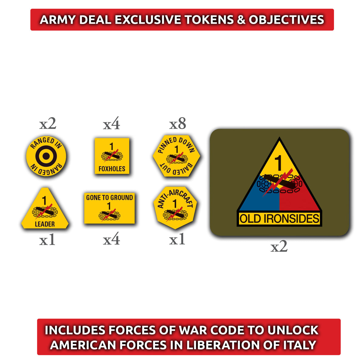 Flames Of War - American Starter Force: Old Ironsides Sherman Tank Company (Limited Edition)