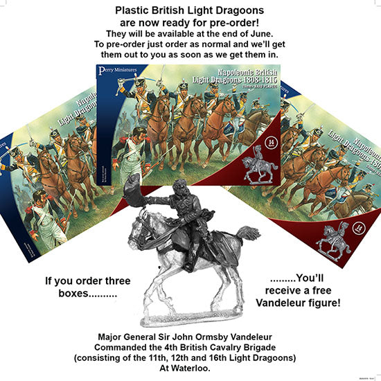 Perry Miniatures - British Napoleonic Light Dragoons 1808-1815