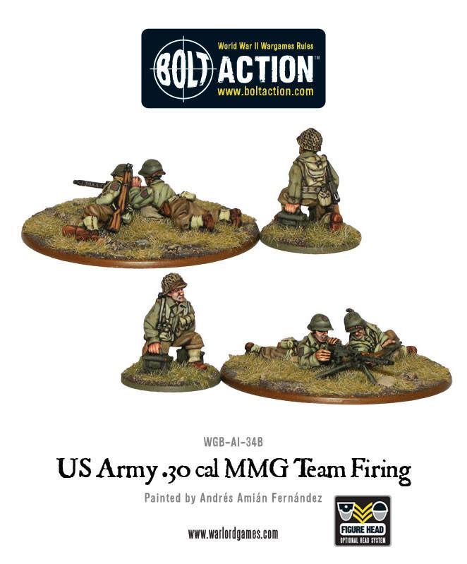 Bolt Action - US Army 30 Cal MMG Team
