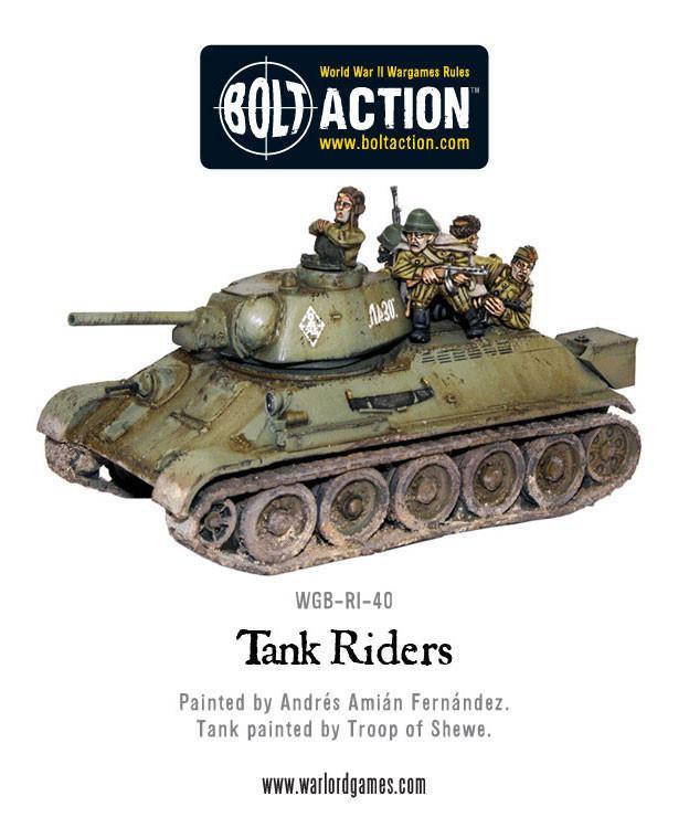 Bolt Action - Soviet Tank Riders