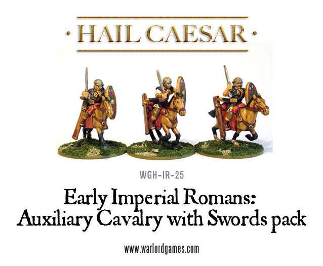 Hail Caesar - Early Imperial Roman: Auxiliary Cavalry with Swords