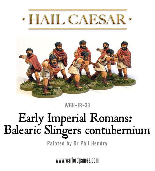 Hail Caesar - Early Imperial Roman: Balearic Slingers Contubernium