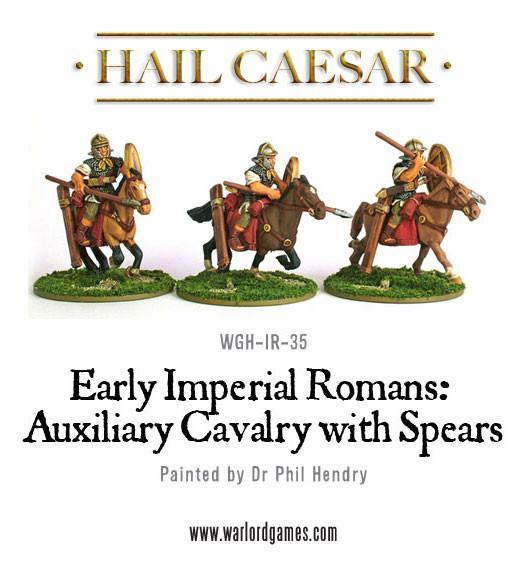 Hail Caesar - Early Imperial Roman: Auxiliary Cavalry with Spears