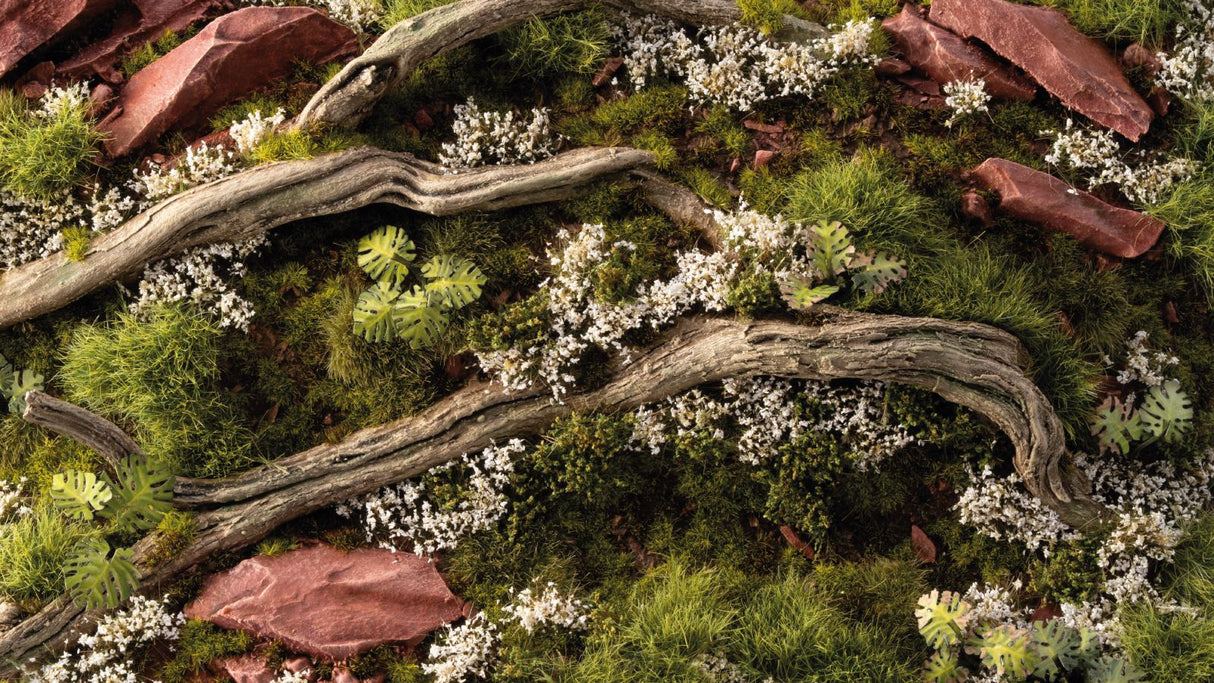 Gamers Grass - White Rose Flowers