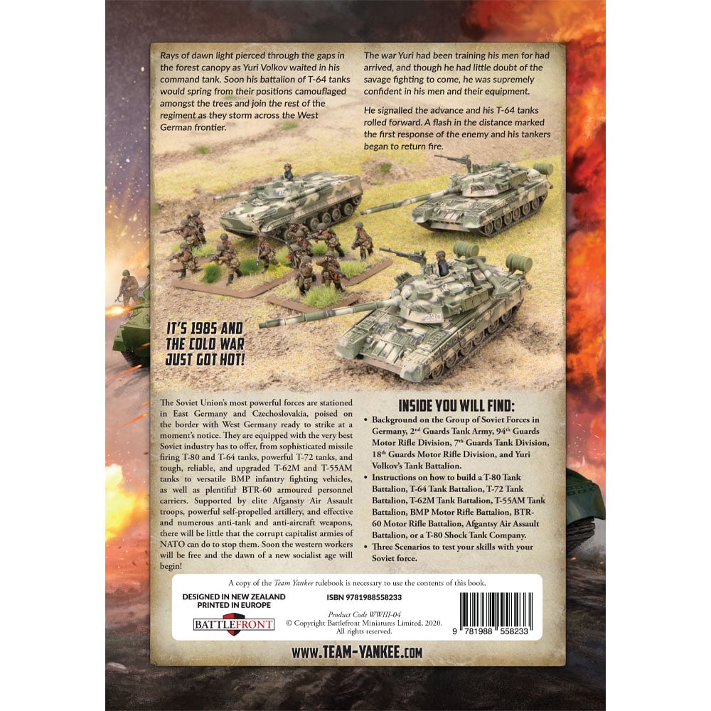World War III - Team Yankee Soviet Book