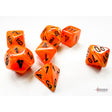 CHX 20433 Vortex Mini-hedral Orange/black 7-Die Set