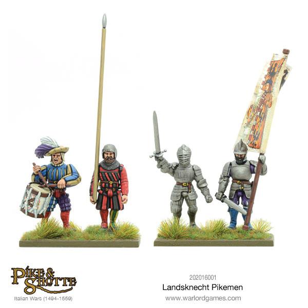 Pike & Shotte - Landsknecht Pikemen