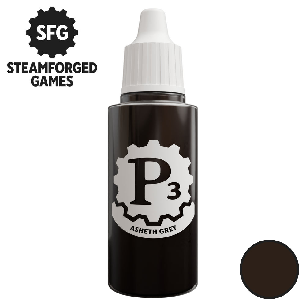 P3 Paints - Asheth Grey - 18ml