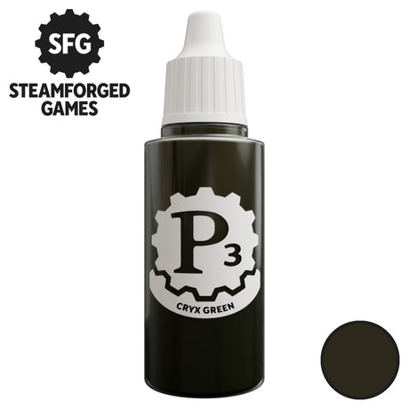 P3 Paints - Cryx Green - 18ml