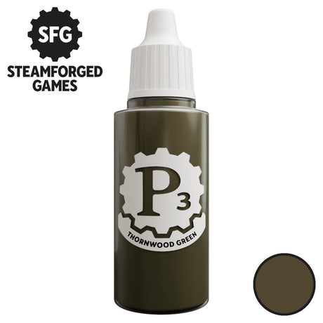 P3 Paints - Thornwood Green - 18ml
