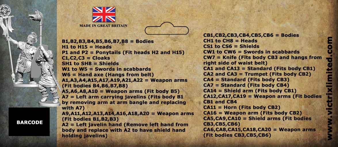 Victrix Miniatures - Germanic Warriors