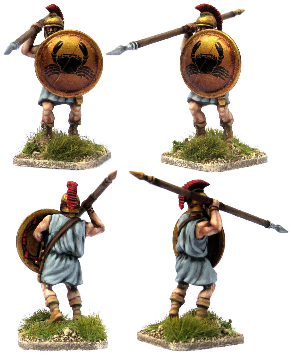 Victrix Miniatures - Greek Unarmoured Hoplites and Archers