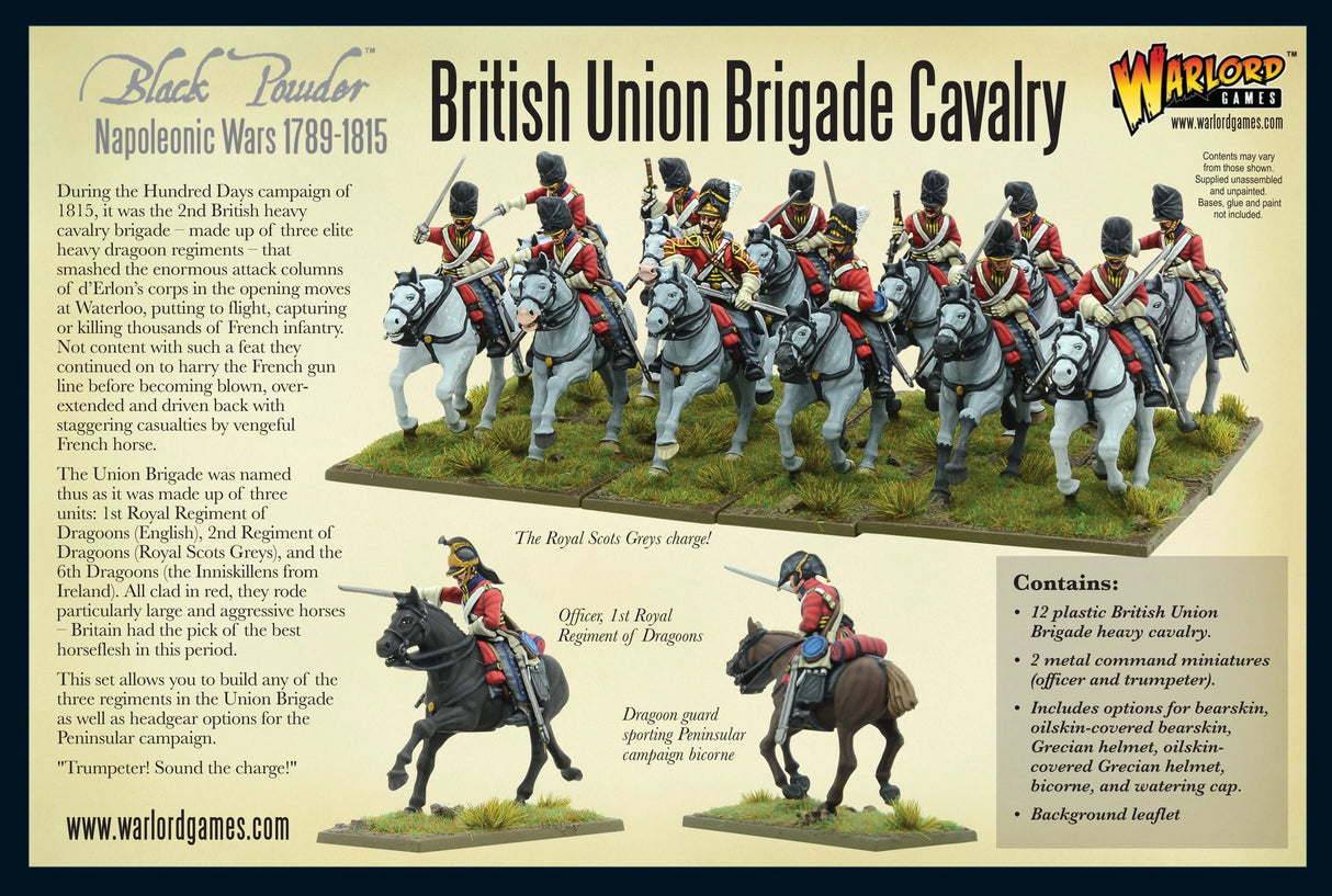 Black Powder - Napoleonic Wars: British Union Brigade Cavalry