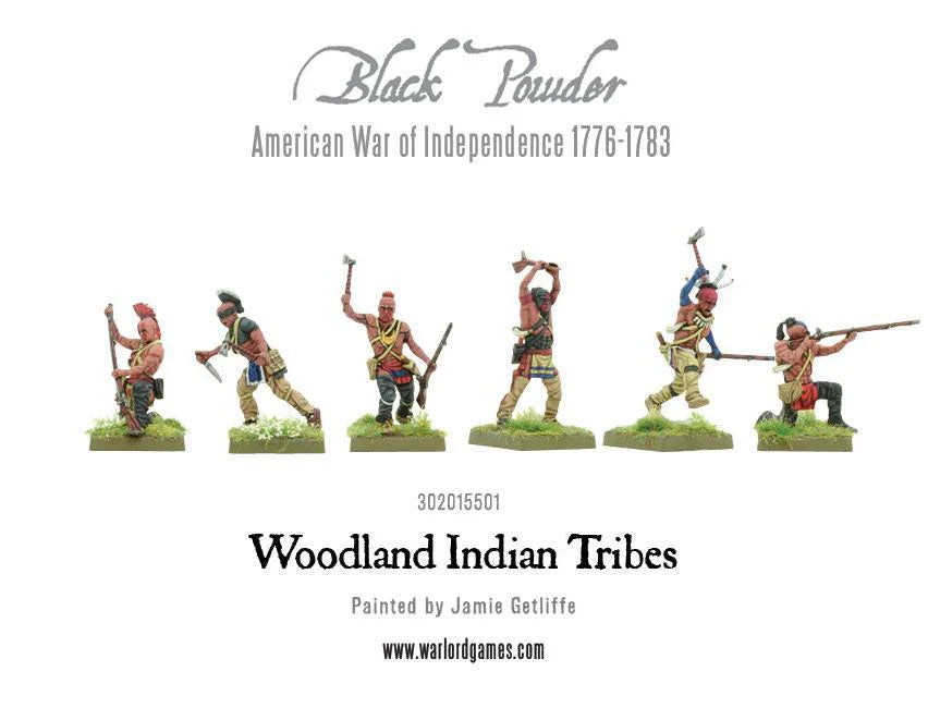 Black Powder - American War of Independence: Woodland Indian Tribes