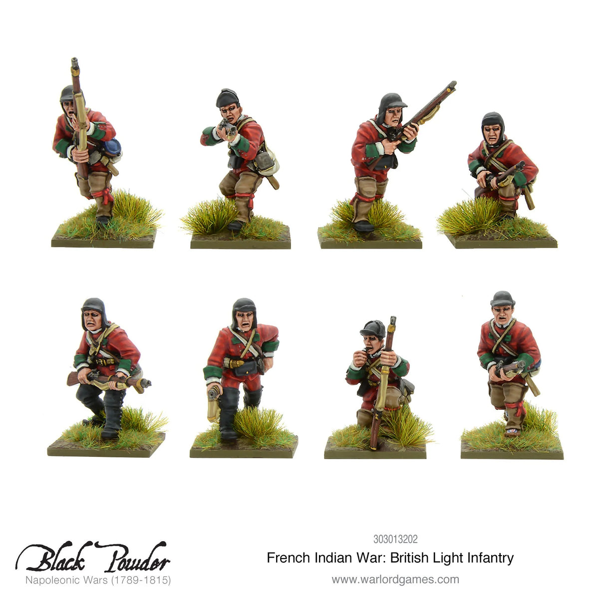 Black Powder - French Indian War: British Light Infantry