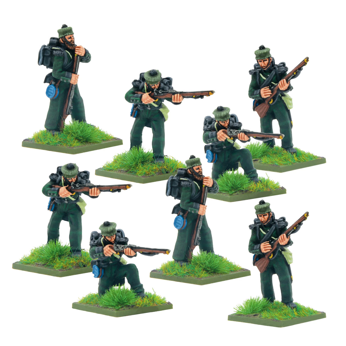 Black Powder - Crimean War: British Rifle Brigade in Forage Caps