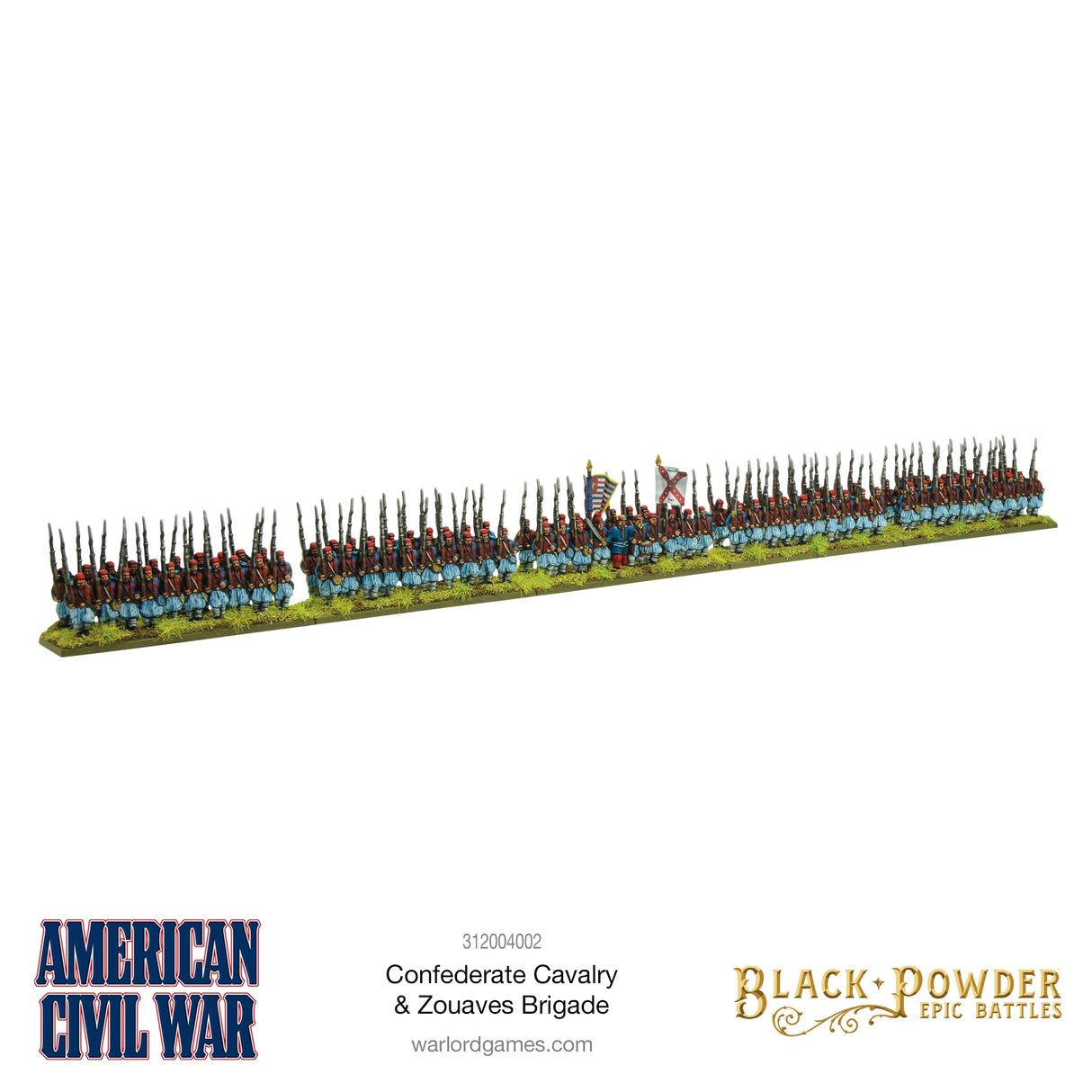 Epic Battles: American Civil War - Confederate Cavalry & Zouaves Brigade