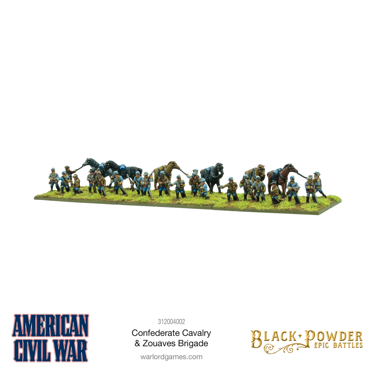 Epic Battles: American Civil War - Confederate Cavalry & Zouaves Brigade