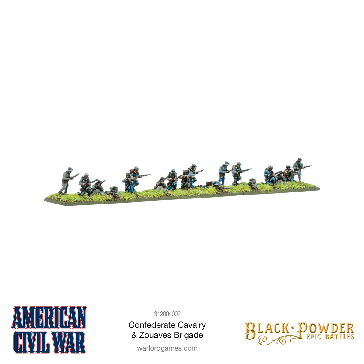 Epic Battles: American Civil War - Confederate Cavalry & Zouaves Brigade