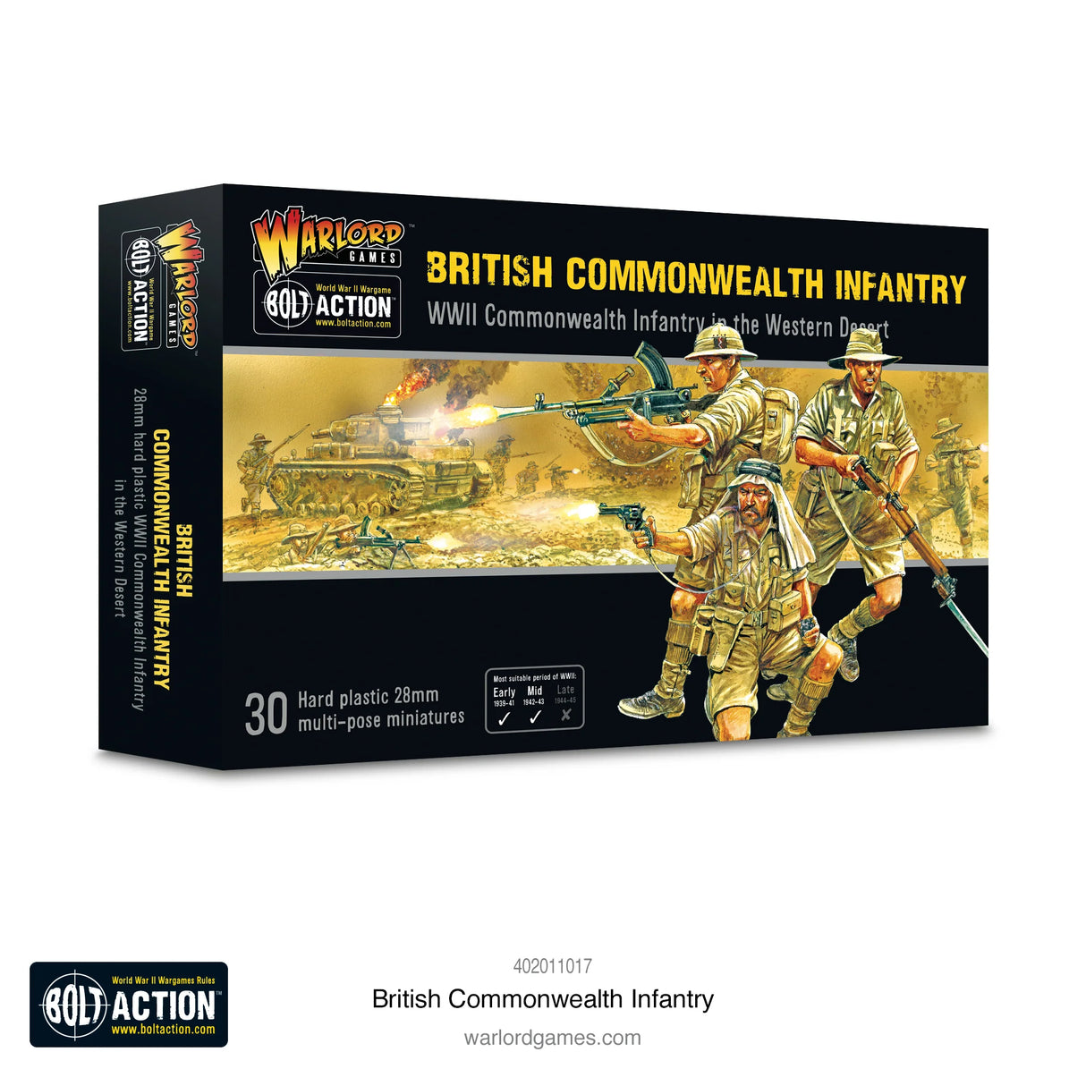 Bolt Action - British Commonwealth Infantry