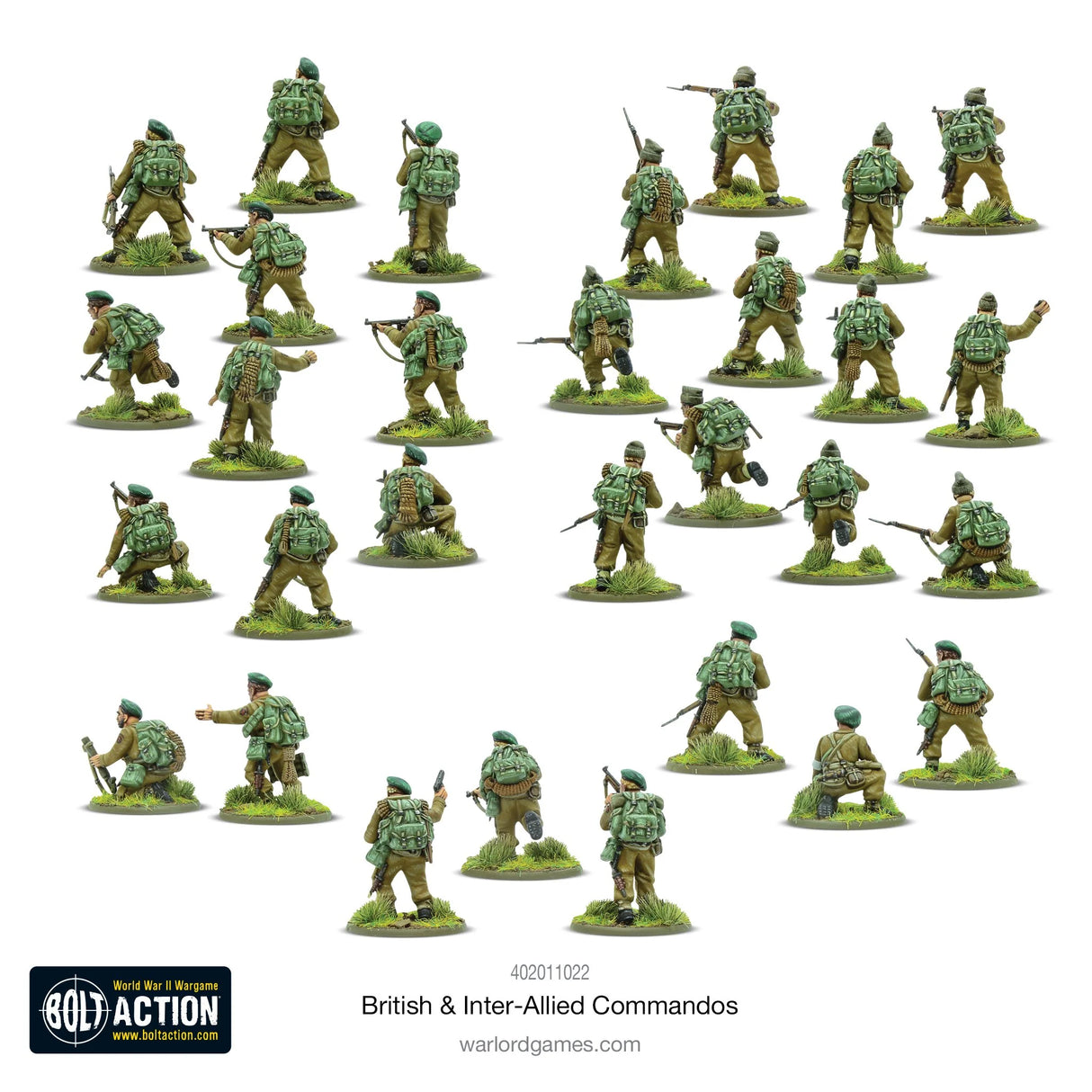 Bolt Action - British & Inter-Allied Commandos