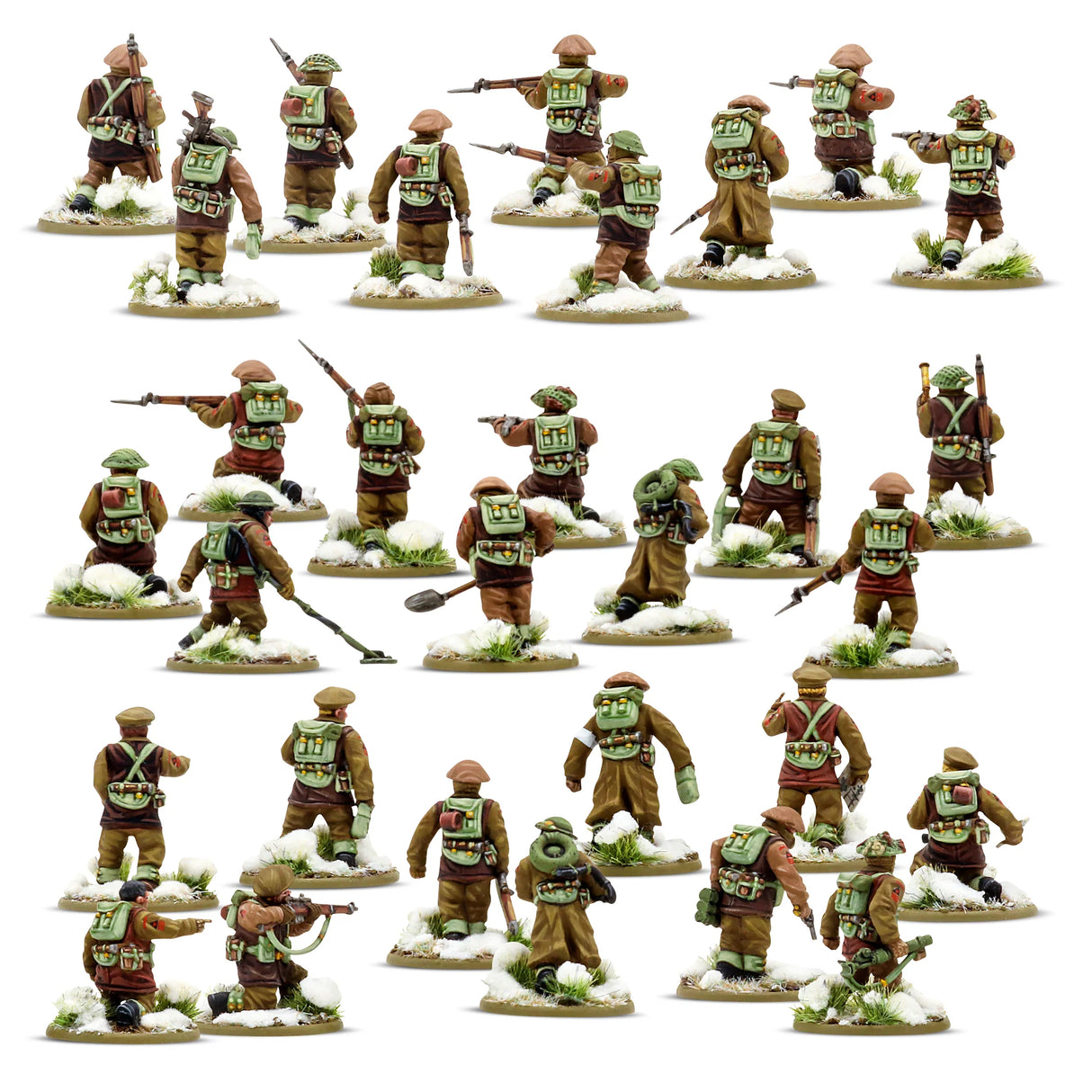 Bolt Action - British & Canadian Infantry (Winter) Platoon