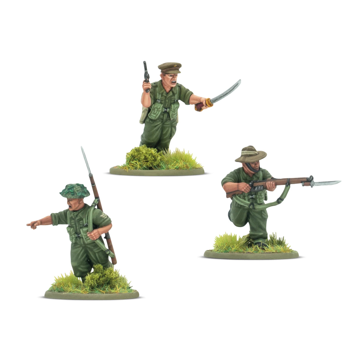 Bolt Action - Gurkha Infantry Platoon PRE ORDER