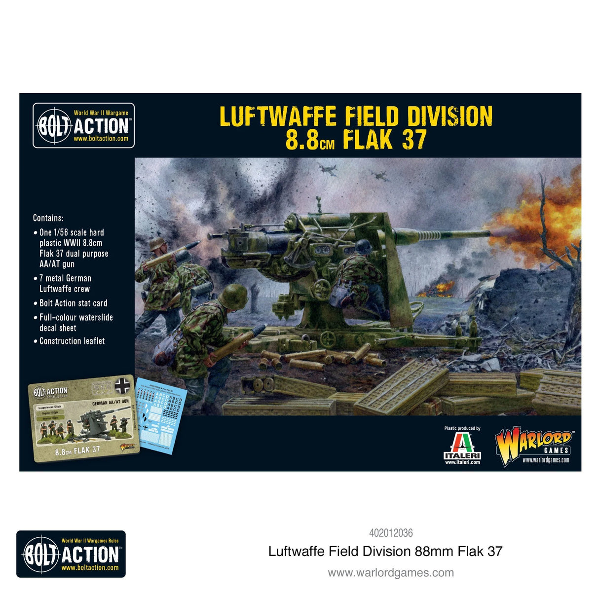 Bolt Action - Luftwaffe Field Division 8.8cm Flak 37