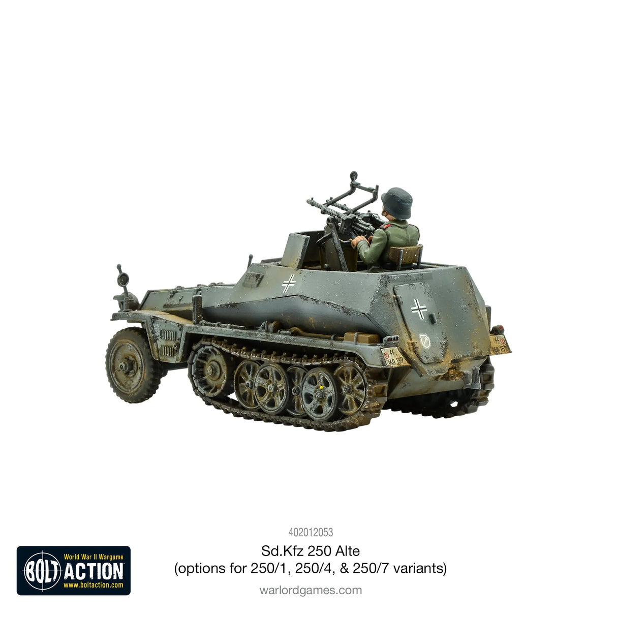 Bolt Action - Sd.Kfz 250 (Alte) Half-Track (Options For 250/1, 250/4 or 250/7 Variants)