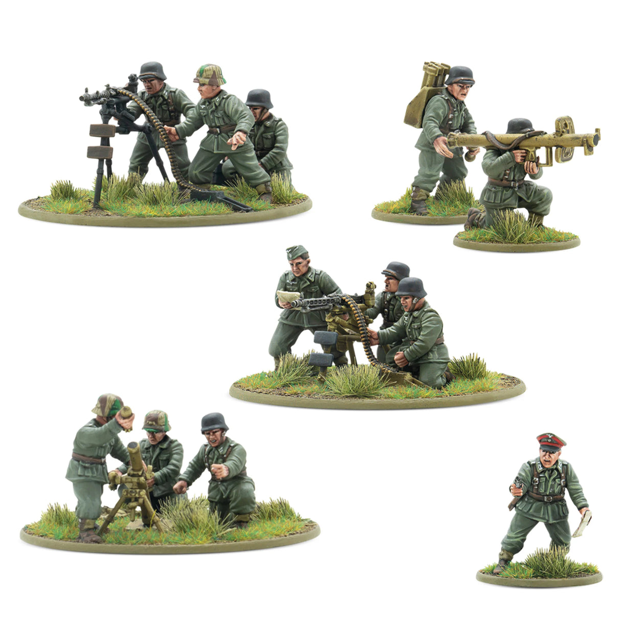 Bolt Action - German Heer Heavy Weapons Platoon PRE ORDER