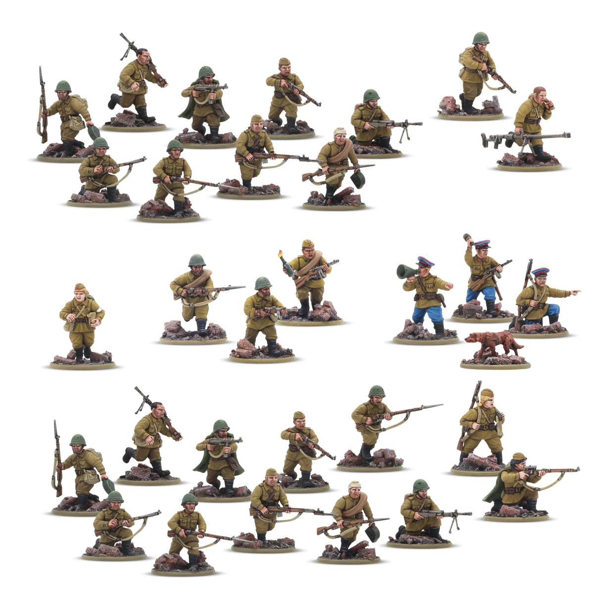 Bolt Action - Soviet Army Infantry Platoon