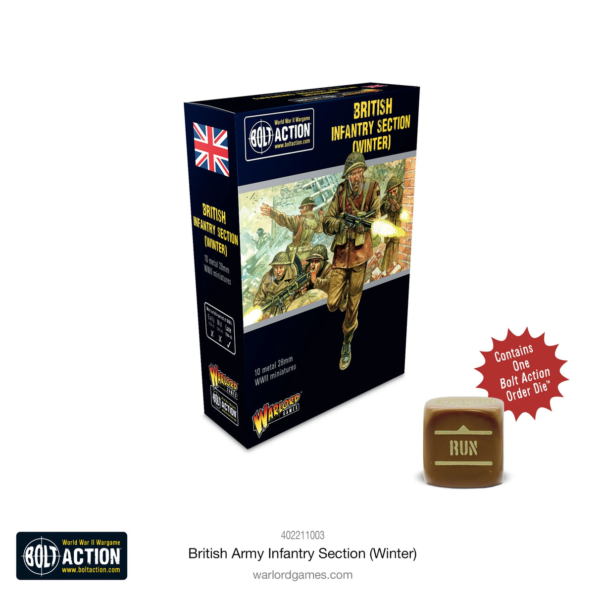Bolt Action - British Infantry Section (Winter)