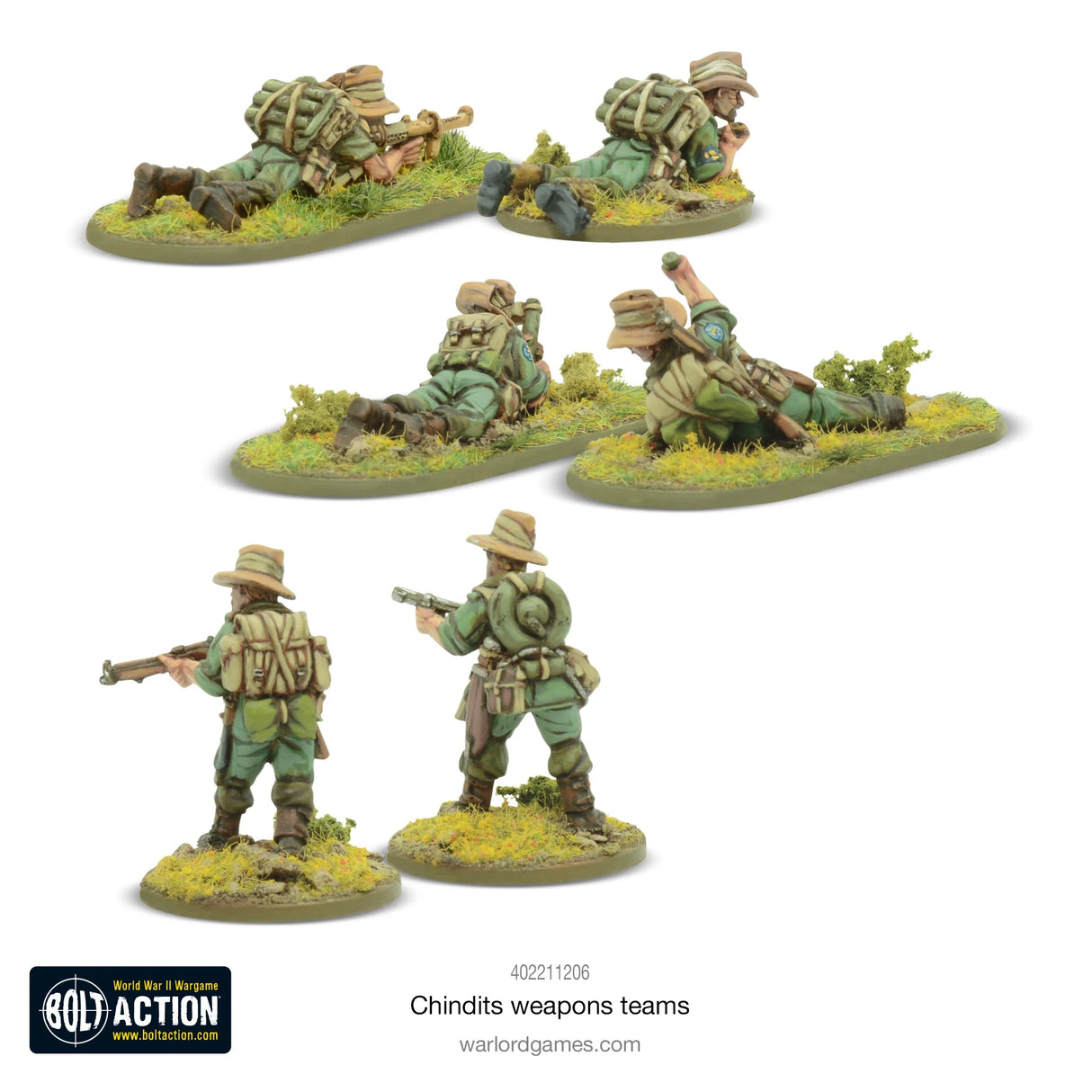 Bolt Action - Chindit Weapons Teams
