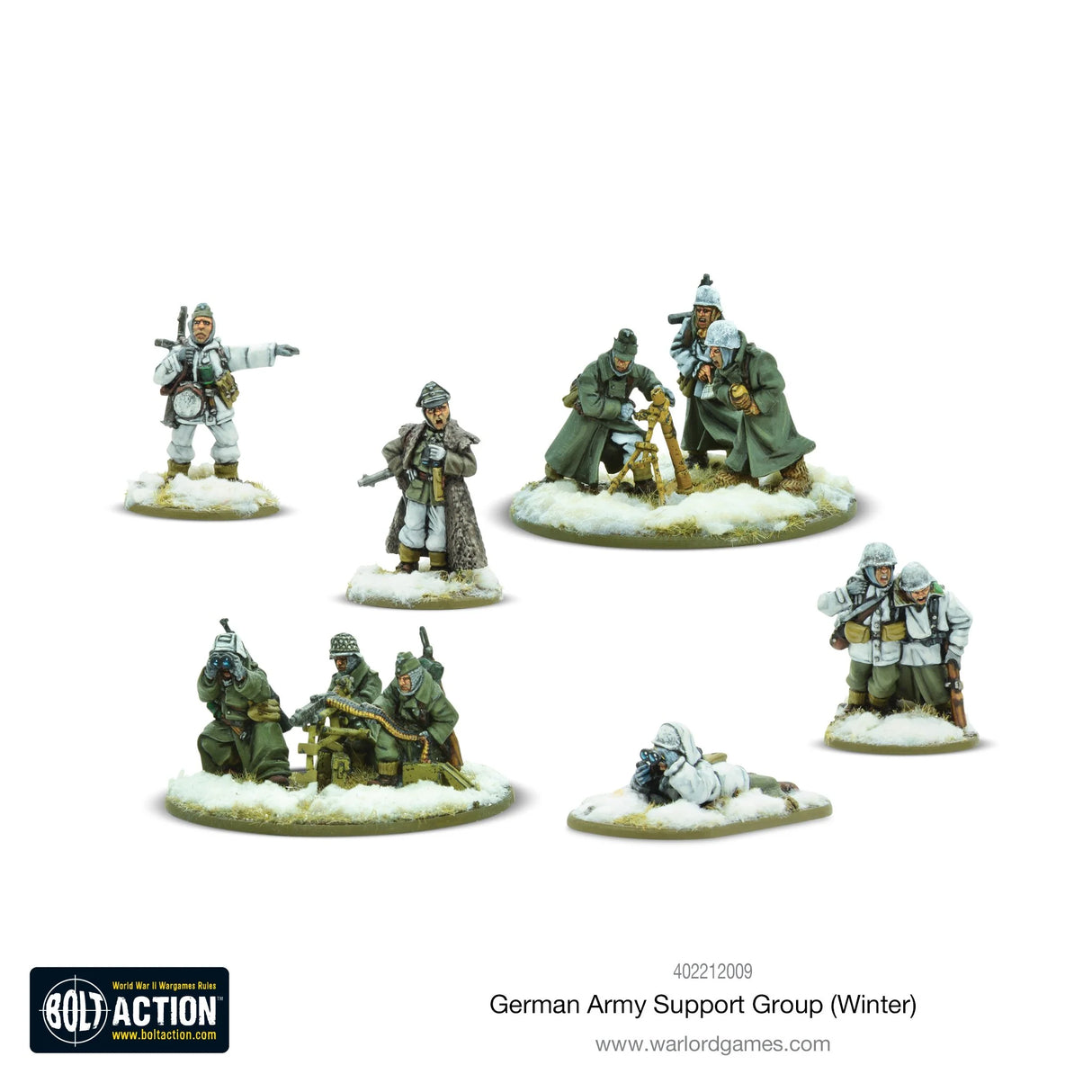 Bolt Action - German Army (Winter) Support Group