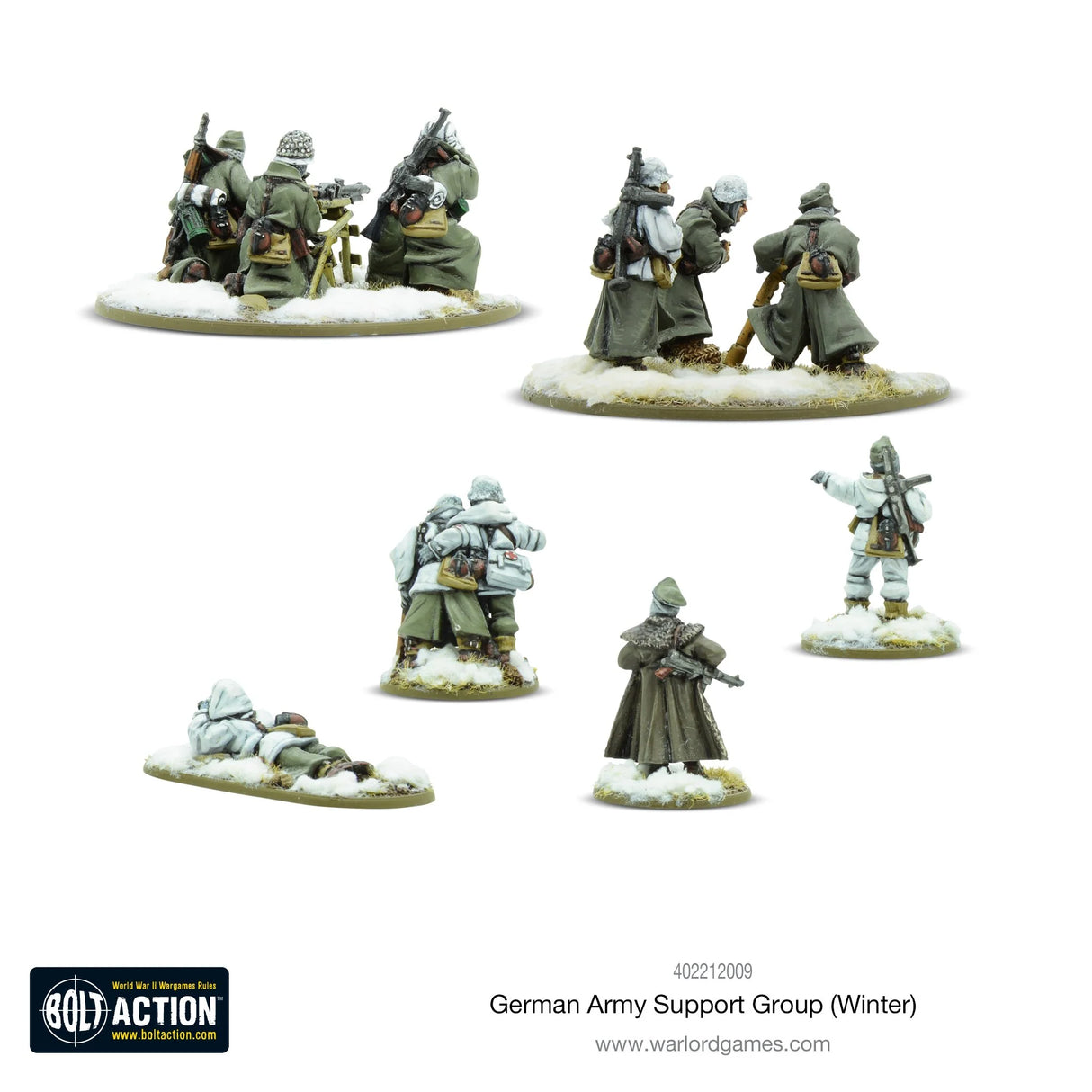 Bolt Action - German Army (Winter) Support Group