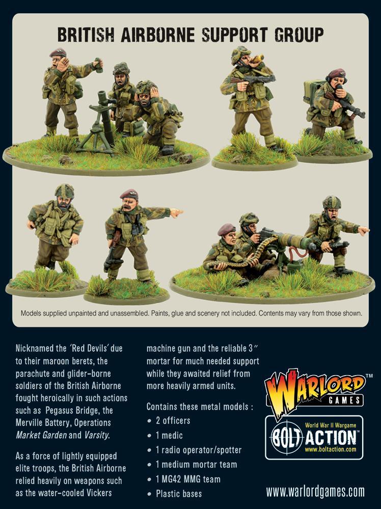 Bolt Action - British Airborne Support Group