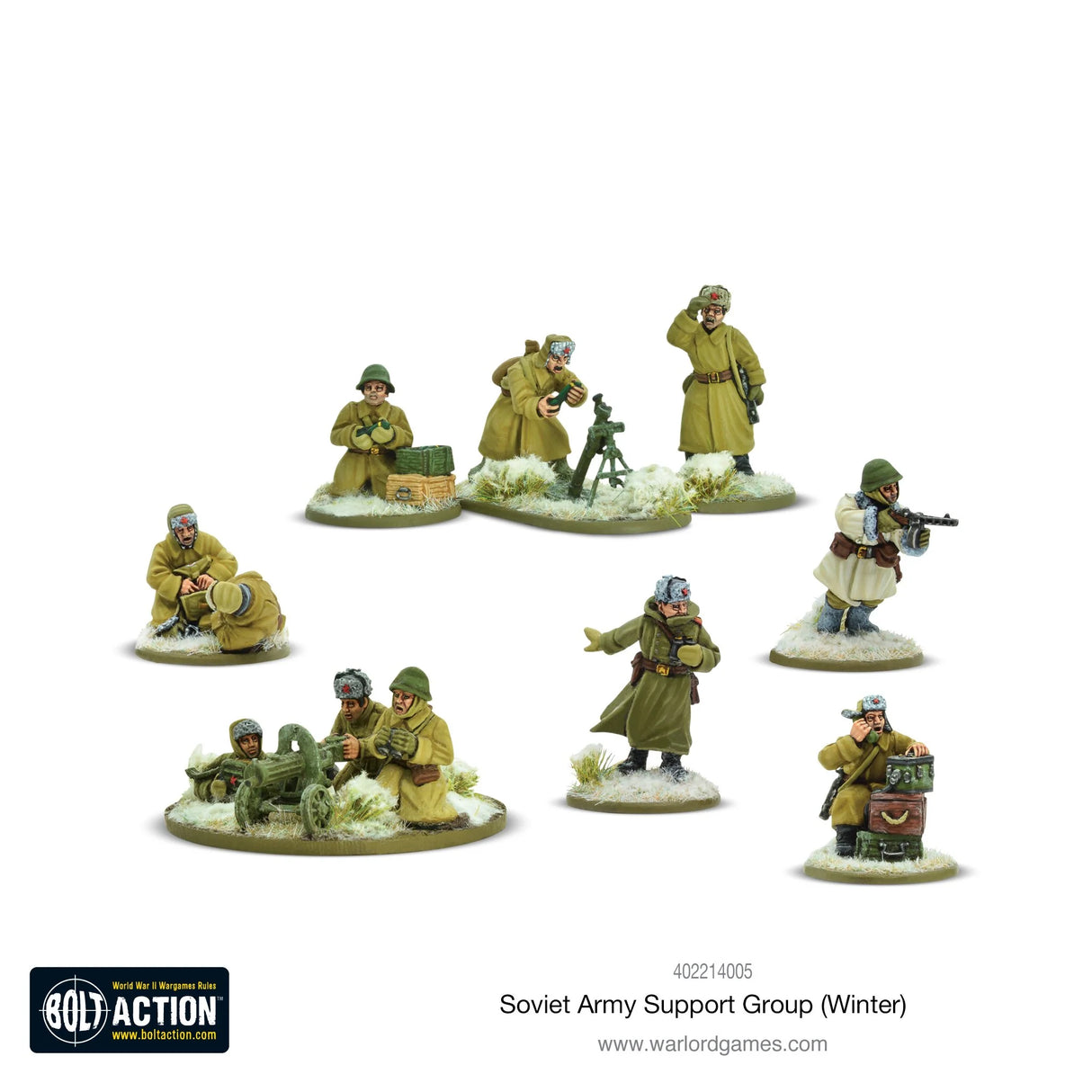 Bolt Action - Soviet Army (Winter) Support Group