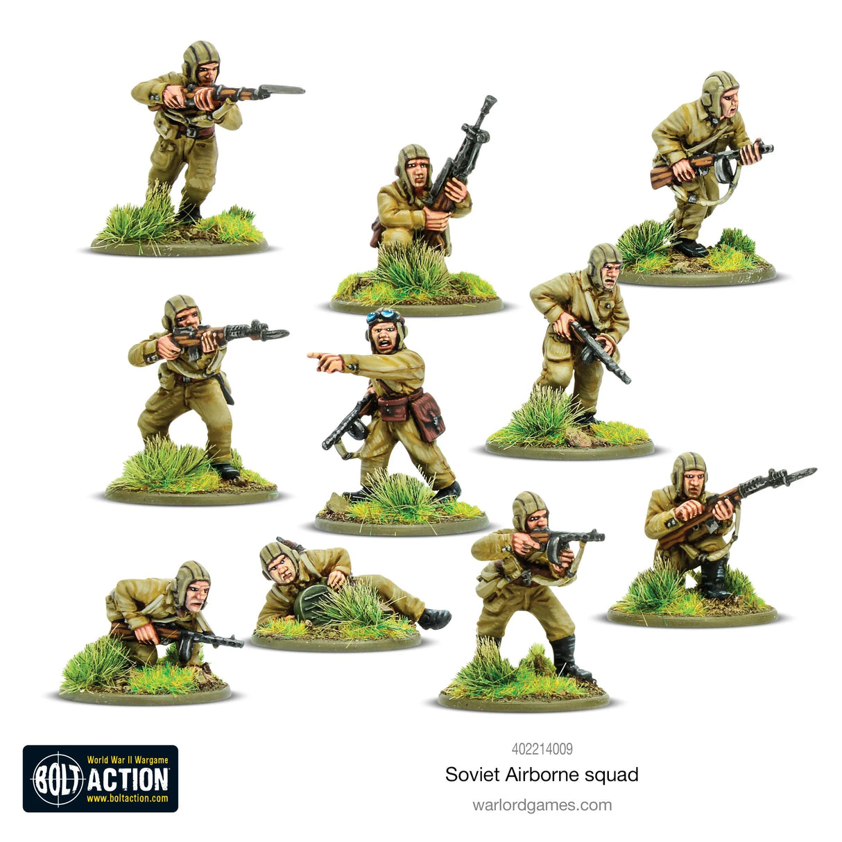 Bolt Action - Soviet Airborne Squad