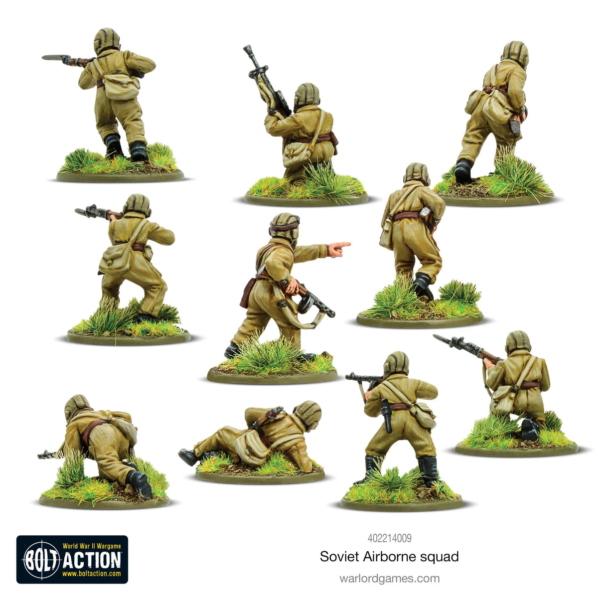 Bolt Action - Soviet Airborne Squad