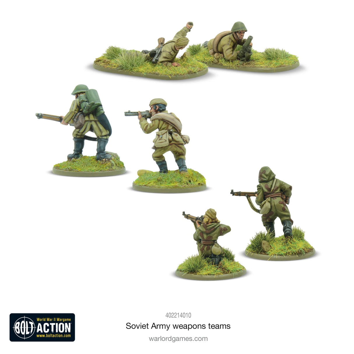 Bolt Action - Soviet Army Weapons Teams