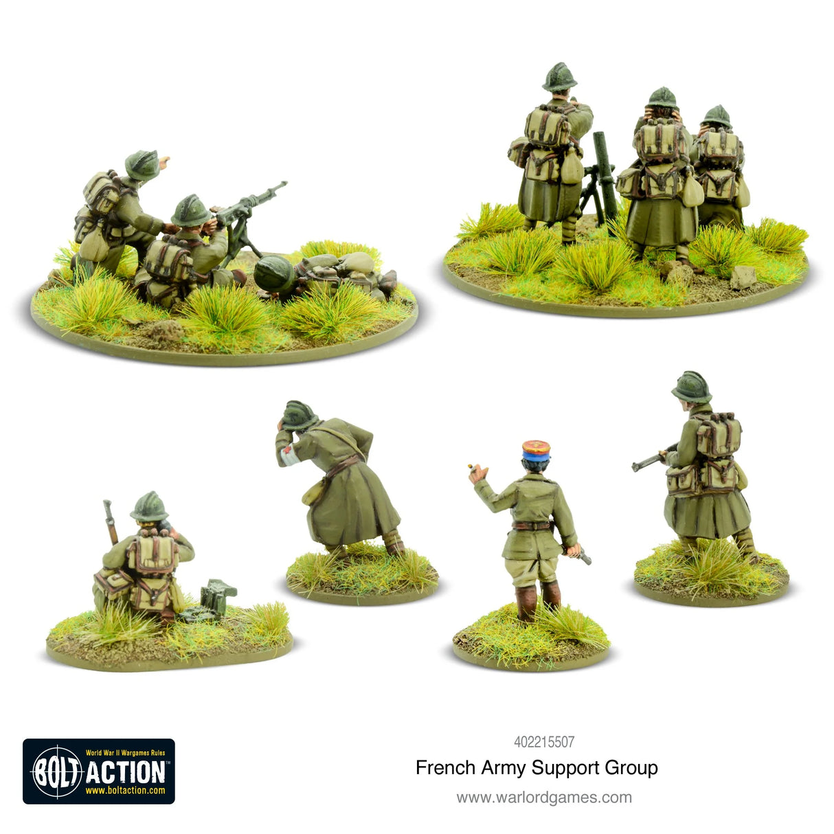 Bolt Action - French Army Support Group