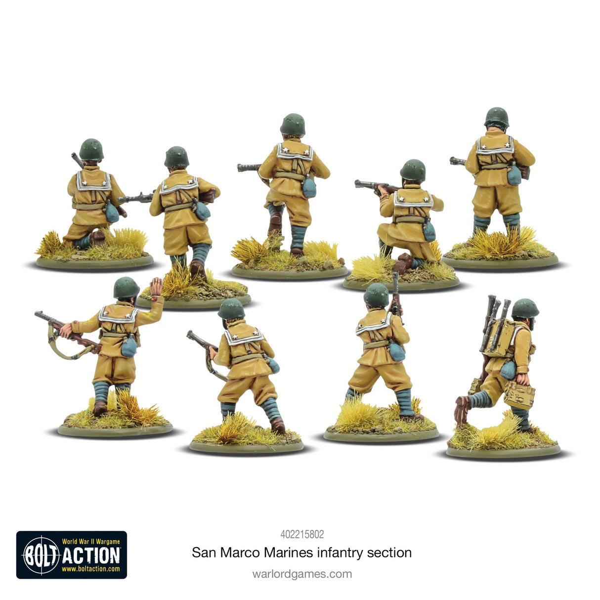 Bolt Action - Italian San Marco Marines Infantry Section