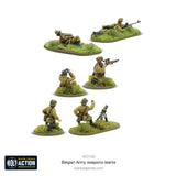 Bolt Action - Belgian Army Weapons Teams