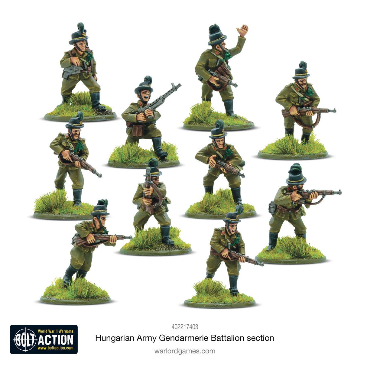 Bolt Action - Hungarian Army Gendarmerie Battalion Section
