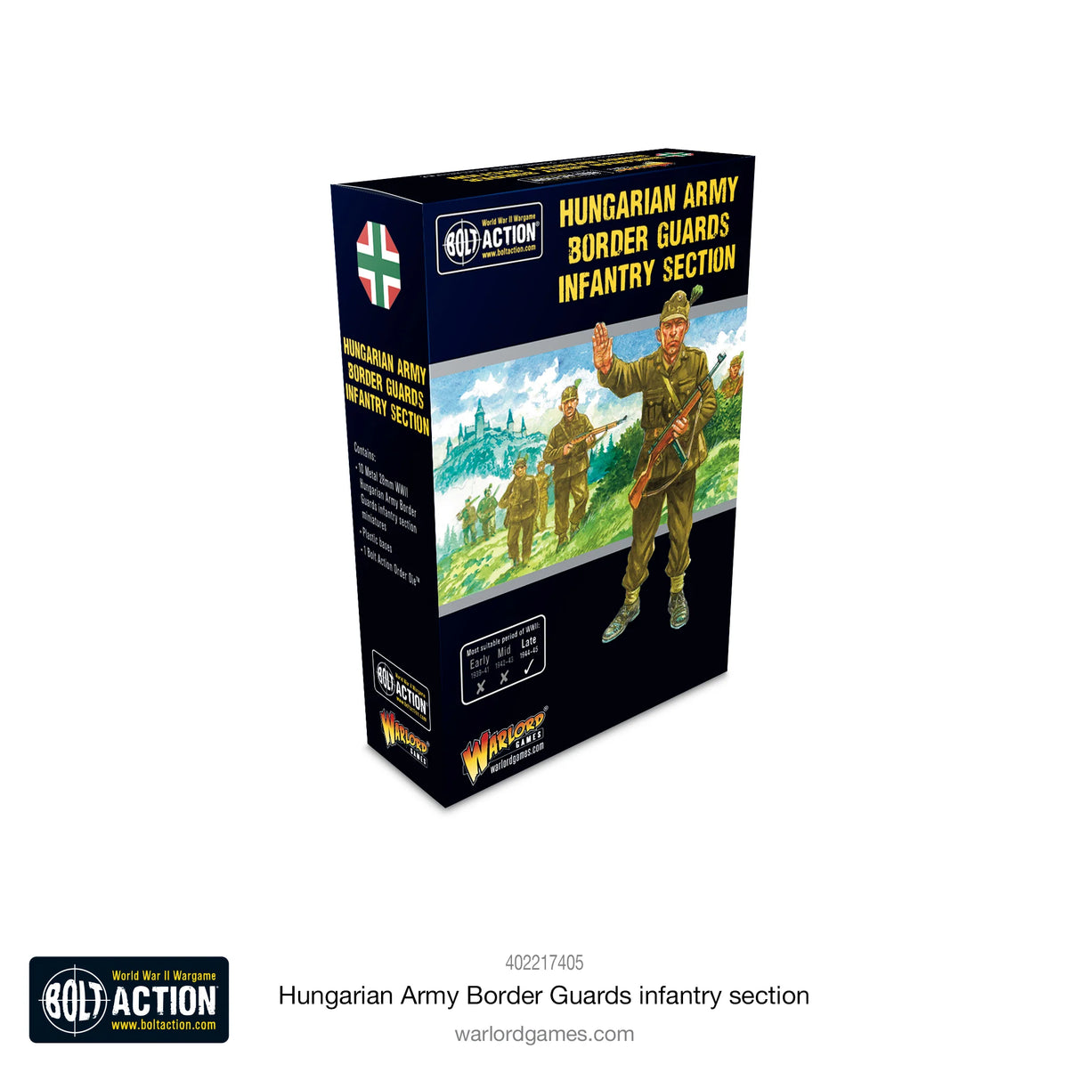 Bolt Action - Hungarian Army Border Guards Infantry Section