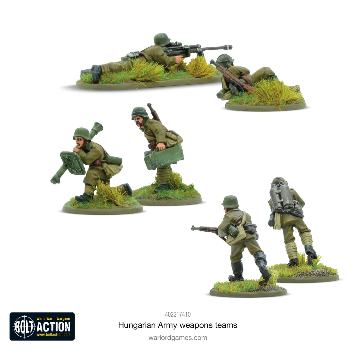 Bolt Action - Hungarian Army Weapons Teams